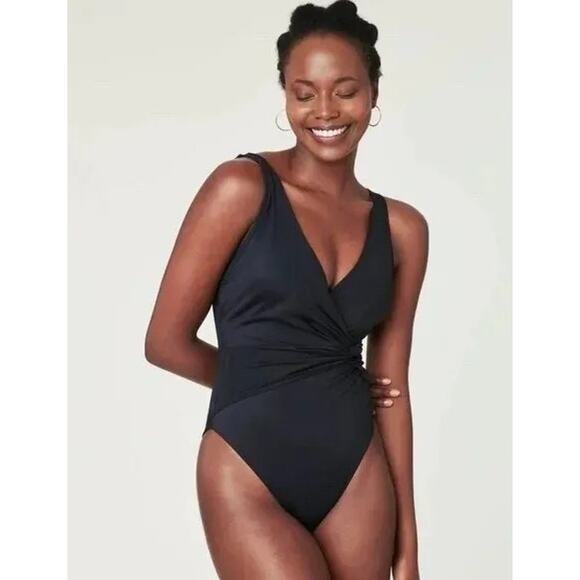 Andie Swim The Capri One Piece In Black XS NWT - Picture 1 of 4